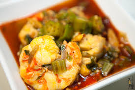 SEA FOOD OKRO WITH CHICKEN